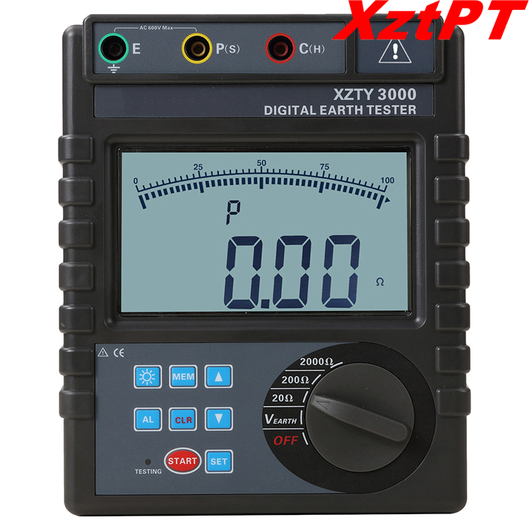 XZTY3000 Digital Grounding Resistance Tester